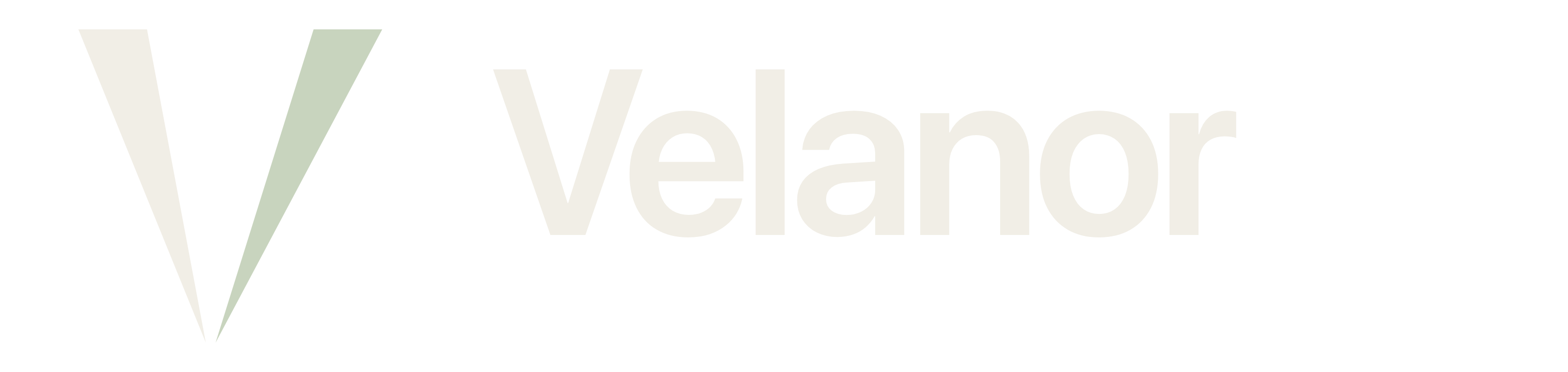 Velanor wordmark on dark
